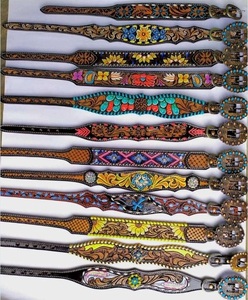 Collar de piel auténtica ajustable con logotipo personalizado para mascotas, estilo de impresión de lujo para perros pequeños, medianos y grandes, listos para exportar - Product Image 3