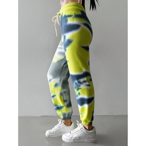 Pantaloni da Jogger Hip Hop colorati Tie-Dye per donne comodi e traspiranti abbigliamento Casual taglie fino a 3XL per Yoga o relax - Product Image 3
