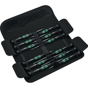 Juego de Destornilladores de Precisión Wera Kraftform Micro-Set de 12 Piezas - Puntas Planas, PH, Hexagonales y TORX - Product Image 1