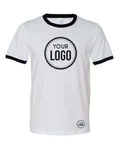 Best in USA Ringer Tee Chemise unisexe douce de style vintage avec bordure côtelée contrastée, disponible chez Bella + Canvas, Next Level et Tultex - Product Image 1