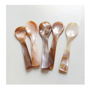 Cuillère coquillage et cuillère en nacre idéale pour le sel de caviar et les coffrets cadeaux fournis par 99 Gold Data Vietnam - Product Image 5