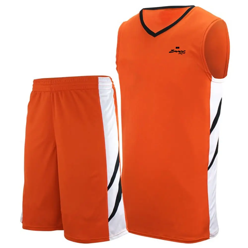 Wholesale Price Custom Basketball Uniform Sublimated New Design Printed Basketball Uniform Clothes for mens