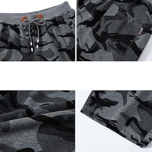 Pantalones Cortos Deportivos Sublimados para Hombre, con Logotipo Personalizado, 100% Poliéster, Corte Casual, Secado Rápido, Cintura Elástica, Tela Transpirable - Product Image 3