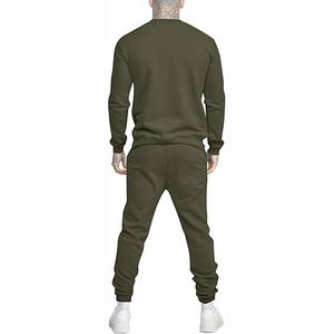 Vente en gros de survêtements pour hommes légers de qualité supérieure vêtements de jogging écologiques pour l'hiver vêtements d'hiver à motifs solides - Product Image 4
