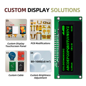 2.23インチ128x32 OLEDディスプレイモジュールSSD1305 8ビットパラレルインターフェース、白、青、黄、緑で利用可能 - Product Image 6