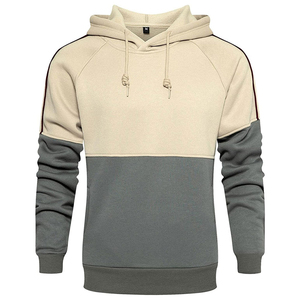 Sudaderas con capucha pesadas hechas a medida para hombres Servicio OEM Algodón mezclado Fabricante de fábrica Sudaderas con capucha transpirables para la venta - Product Image 1