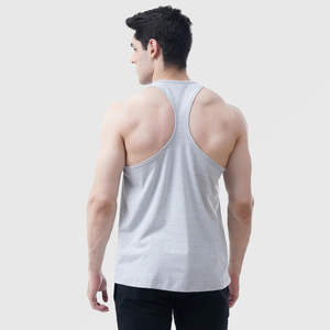 Débardeurs personnalisés pour hommes 100% coton, gilet uni pour homme, respirant, sans manches, hauts décontractés, slim, pour la salle de sport, la course à pied, sous-vêtement confortable pour homme - Product Image 5