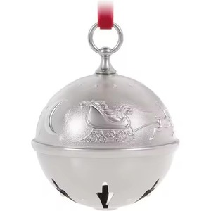 Campana de árbol de Navidad de Metal de estilo antiguo, decoración colgante festiva para el hogar y el ambiente de fiesta - Product Image 6