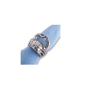 Anneau de serviette de luxe en fonte d'aluminium tour Design anneau de serviette pour mariage et événement utilisé fabriqué en inde - Product Image 6