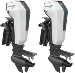Los mejores motores fueraborda eléctricos originales para embarcaciones de la marca Marines, modelos Ava tors 75e y 110e, lanzados en 2025. - Product Image 2