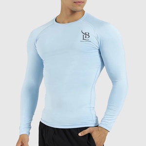Camisetas de Compresión de Secado Rápido para Hombre, Diseño Personalizado, Manga Larga, Ropa Deportiva Ligera para Gimnasio - Product Image 2