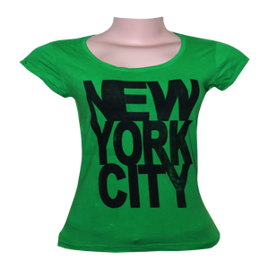 Colección de camisetas estampadas de manga corta con cuello redondo para mujer, nuevo diseño 2024 - Product Image 6