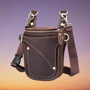 กระเป๋าคาดเอวทำจากหนังสำหรับเดินทางมอเตอร์ไซค์, กระเป๋าคาดเอวต้นขา LLB-0023D - Product Image 4