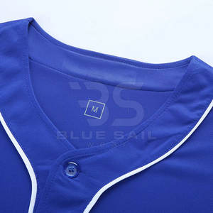 Maillot de baseball d'équipe personnalisé vêtements de sport respirants pour hommes avec nom et numéro du joueur maillot de baseball léger pour hommes - Product Image 2