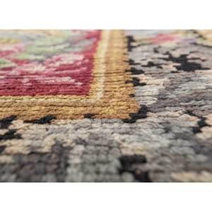 Alfombra de Lana Anudada a Mano de Gran Tamaño Aalam, Diseño Abstracto de Medallón Rosa y Morado, Rectangular, para el Hogar, Pasillo, Sala de Estar - Pae-5939 - Product Image 3