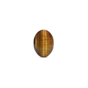Piedra Preciosa Natural de Ojo de Tigre de 25.5 Quilates, Pulida y Suelta, con Varias Formas y Color Amarillo, Certificado Tipo GIA - Product Image 1