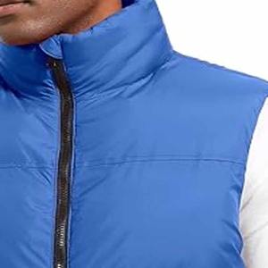 Veste matelassée décontractée pour homme en vente en gros, avec col montant, imperméable et respirante, en nylon, veste d'hiver - Logo de couleur personnalisé - Product Image 2