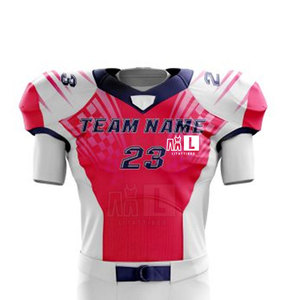 Uniforme de football américain à manches courtes le plus vendu Matériau durable et respirant fabriqué aux États-Unis - Product Image 3