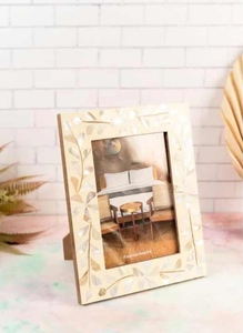 Marco de Fotos Decorativo de Lujo con Madreperla, Marco Artesanal para Decoración de Sala de Estar y Dormitorio - Product Image 3
