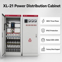 Armoire de distribution d'énergie en acier inoxydable personnalisée, triphasée 380V, appareillage basse tension IP65, certifiée CCC, industrielle
