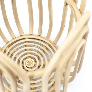 Handmade Natural <b>Rattan</b> <b>Storage</b> <b>Basket</b> Multipurpose Wicker Bin for Home and Office Hot Trending Product - Product Image 5