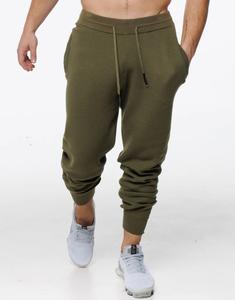 Pantalon de jogging décontracté en molleton 100 % coton pour homme, personnalisé avec logo, idéal pour la course sur piste et la gym – Vente en gros - Product Image 1