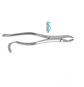Fórceps de Extracción Dental de Acero Inoxidable de Alta Calidad para Molares Superiores, Figura 10H, Instrumentos Dentales - Product Image 3