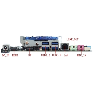 เมนบอร์ด QM6300 Lga1700 Intel H610 รองรับซีพียู Intel Core I9 I7 <span class=keywords><strong>I5</strong></span> รุ่นที่ 12 และ 13 กำลังไฟ 110W <span class=keywords><strong>TDP</strong></span> ใช้ไฟ DC12V 19V สำหรับพีซีอุตสาหกรรม คีออสก์ และป้ายดิจิทัล - Product Image 3
