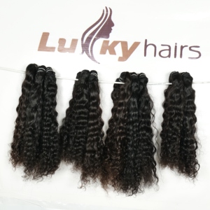 Lots de Cheveux Indiens Bruts 100% Humains en Gros, Extensions à Cuticules Alignées, Qualité Supérieure, Couleur Naturelle, Ondulations Profondes Souples, Cheveux Remy Vierges - Product Image 6