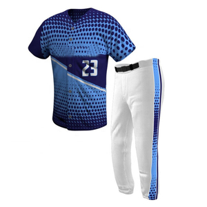 Uniformes de baseball professionnels pour hommes, maillot et pantalon personnalisés par sublimation, ensembles de vêtements de sport en gros pour équipes - Product Image 4