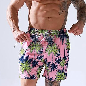 Custom Logo Men Quick Dry Boardshorts Mens Recycled Surf 4 Way Stretch Boardshort <b>Board</b> Shorts Summer Short Shorts Custom Print - Product Image 2