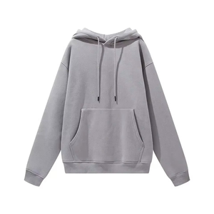 Sudadera para Hombre, Corte Regular, Informal, Tejida, Manga Larga, Color Sólido, Diseño con Bolsillo, para Otoño - Product Image 4