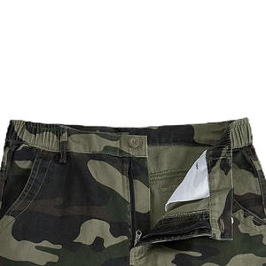 Pantalones cortos de lona elásticos de alta calidad con diseño personalizado, ropa informal de calle con patrón sólido disponible en todos los tamaños y colores - Product Image 5