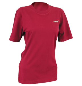 เสื้อยืดลำลองสำหรับผู้หญิง, เสื้อยืดลำลองผ้าฝ้าย100% สีพื้นเสื้อไซส์ใหญ่พิเศษระบายอากาศได้น้ำหนักเบา - Product Image 1