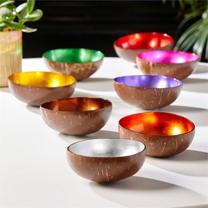 Tazón Decorativo de Lacado Natural Hecho a Mano de Vietnam, Apto para Alimentos, de Coco, Buen Precio y Alta Calidad - Product Image 4