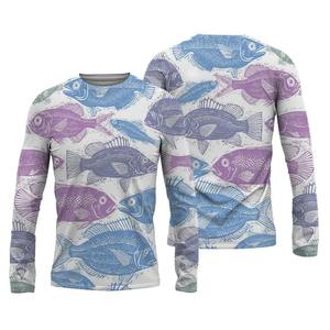Camisetas de Pesca de Manga Larga con Impresión por Sublimación, en Venta, Material de Poliéster y Spandex - Product Image 4