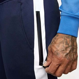 Survêtement deux pièces pour hommes OEM logo personnalisé de marque hommes mode vêtements de sport ensemble de fitness sweat à capuche avec fermeture éclair et jogging - Product Image 6