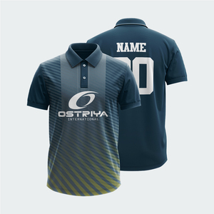 Polos de hombre hechos a medida de alta calidad para adultos 2025 nueva llegada ropa informal polos de hombre en MOQ bajo - Product Image 3