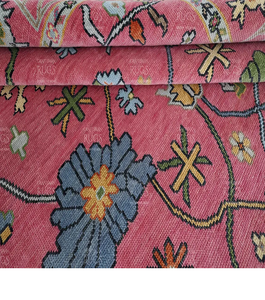 พรมปูพื้นแบบสั่งทำคุณภาพสูงสำหรับห้องนั่งเล่นพรมขนสัตว์โบราณแบบเปอร์เซียนน๊อตสินค้าขายดีจากซัพพลายเออร์อินเดีย - Product Image 4