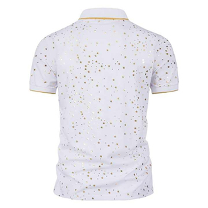 Polo de uniforme de alta calidad liso de verano unisex, camiseta de polo de golf sublimada estampada de manga corta con logotipo personalizado 2025 - Product Image 4