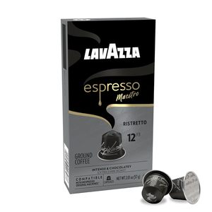 Cápsulas de Aluminio Lavazza Espresso Maestro Ristretto, Espresso Oscuro, Mezcla de Arábica y Robusta (60 Cápsulas) - Product Image 3