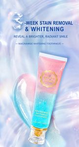 Dentifrice blanchissant à la niacinamide personnalisable pour enfants - Saveur pêche, éclaircit les dents, élimine la mauvaise haleine et les taches jaunes - Product Image 2