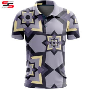 OEM logotipo personalizado impreso sublimado Golf Polo camiseta personalizada por sublimación impresión hombres Polo camisa para hombres - Product Image 4