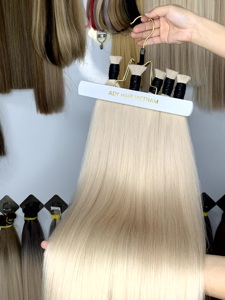 Extensiones de Cabello Humano Virgen de Alta Calidad Premium a Granel, Trama Única Bac Ninh, Súper Doble Trama, Colores Claros, Marca Ady Hair - Product Image 6