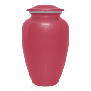 Urna de cenizas de metal para adultos moderna de alta calidad Tapa superior de tornillo de cremación segura a un precio razonable para un almacenamiento seguro - Product Image 4