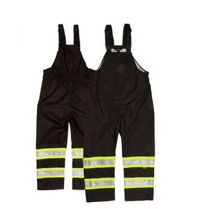 Bib Pant Workwear Safety <b>Clothing</b> ANSI Class 1 <b>Waterproof</b> High-Visibility Fluorescent Custom Logo for Durable Heavy-Duty Use - Product Image 1