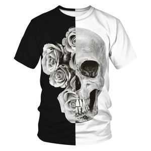 3D personnalisé pour Puff Print T-Shirt pour les hommes lourds 220 Gsm coton Jersey Streetwear graphique avec Logo avant - Product Image 6