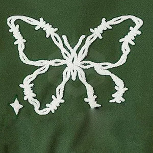 Chaqueta con letras de chenilla bordadas de estilo único Chaqueta con letras de chenilla bordadas personalizada Precio bajo Mejor calidad - Product Image 3