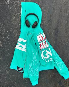 High Street Trendy Fashion Three Zipper Letter Embroidery Man <b>Hoodi</b> Oversized <b>Hoodie</b> Men <b>Y2k</b> Harajuku Retro Zipper Sweatshirt - Product Image 4