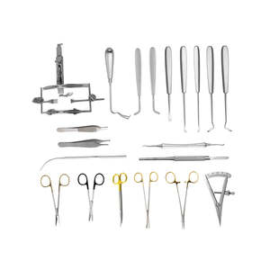 Ensemble d'instruments manuels en acier inoxydable pour la réparation du palatine fendu en chirurgie plastique (chirurgie faciale/nasale) avec norme de sécurité MOL - Product Image 5